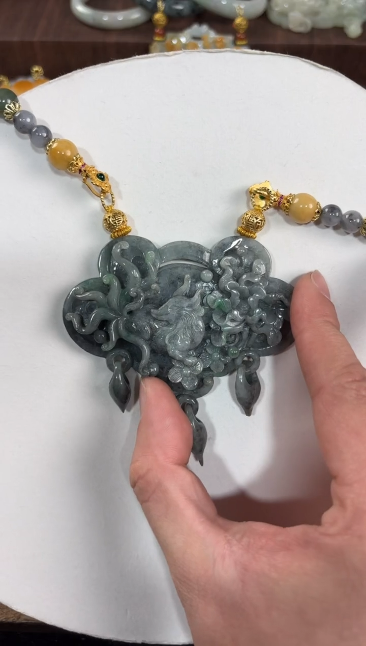 【闪购商品】翡翠颈饰未镶嵌颈饰 未镶嵌999