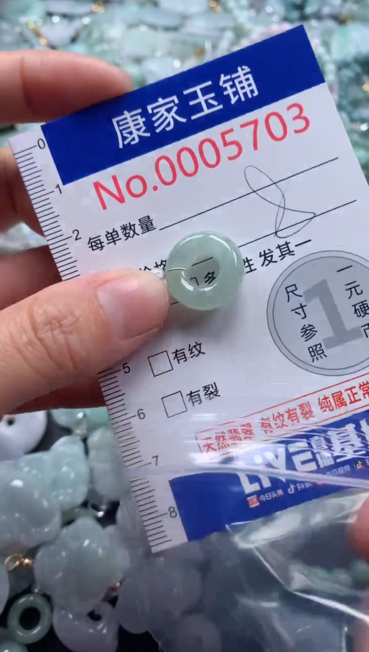 颈饰未镶嵌翡翠5703