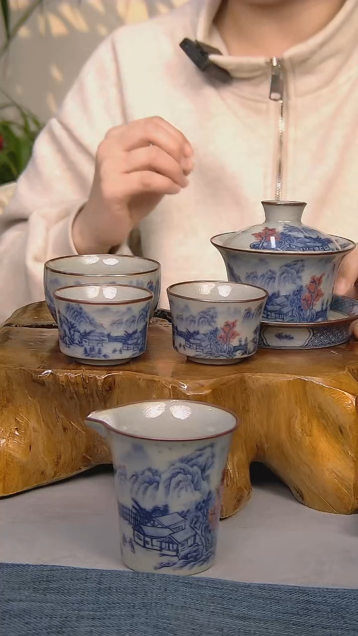 【闪购商品】简装家用款5件套 陶瓷家用茶具系列