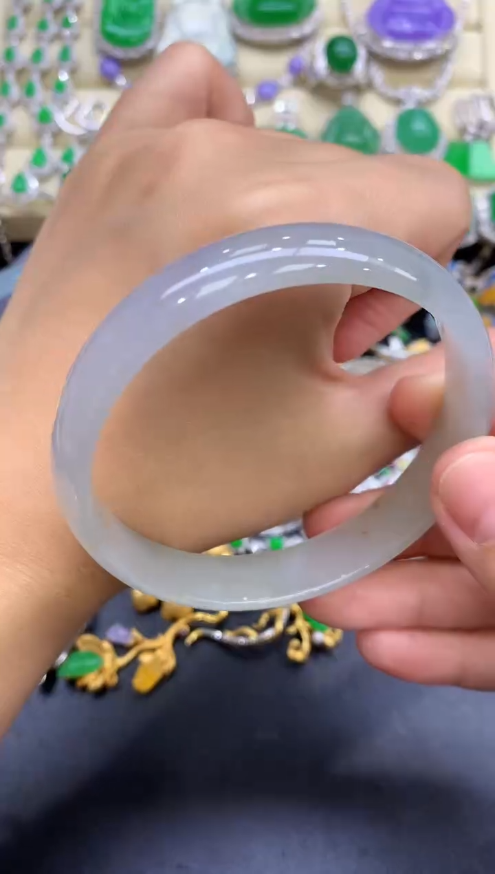 未镶嵌手镯翡翠239-中国好珍宝