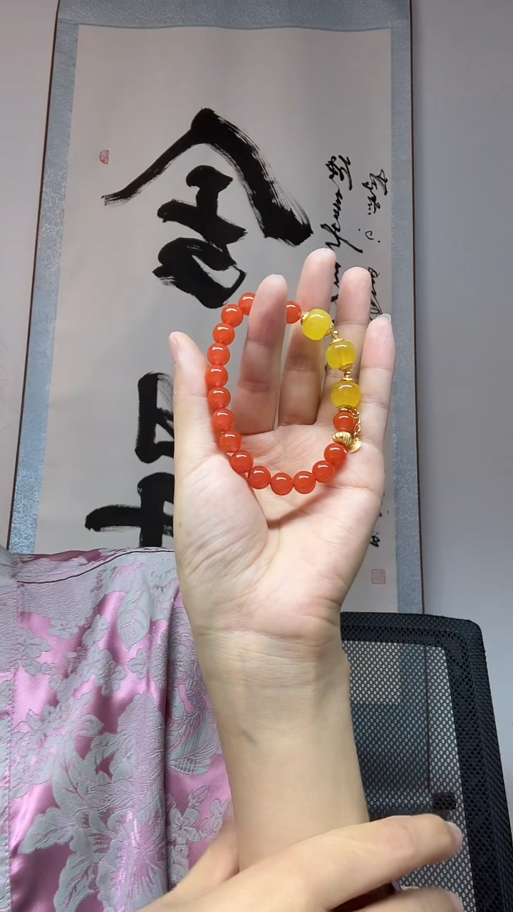 手串未镶嵌南红玛瑙约卡8