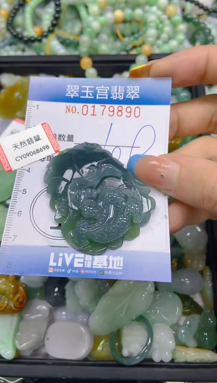 翡翠未镶嵌颈饰闪购0179890