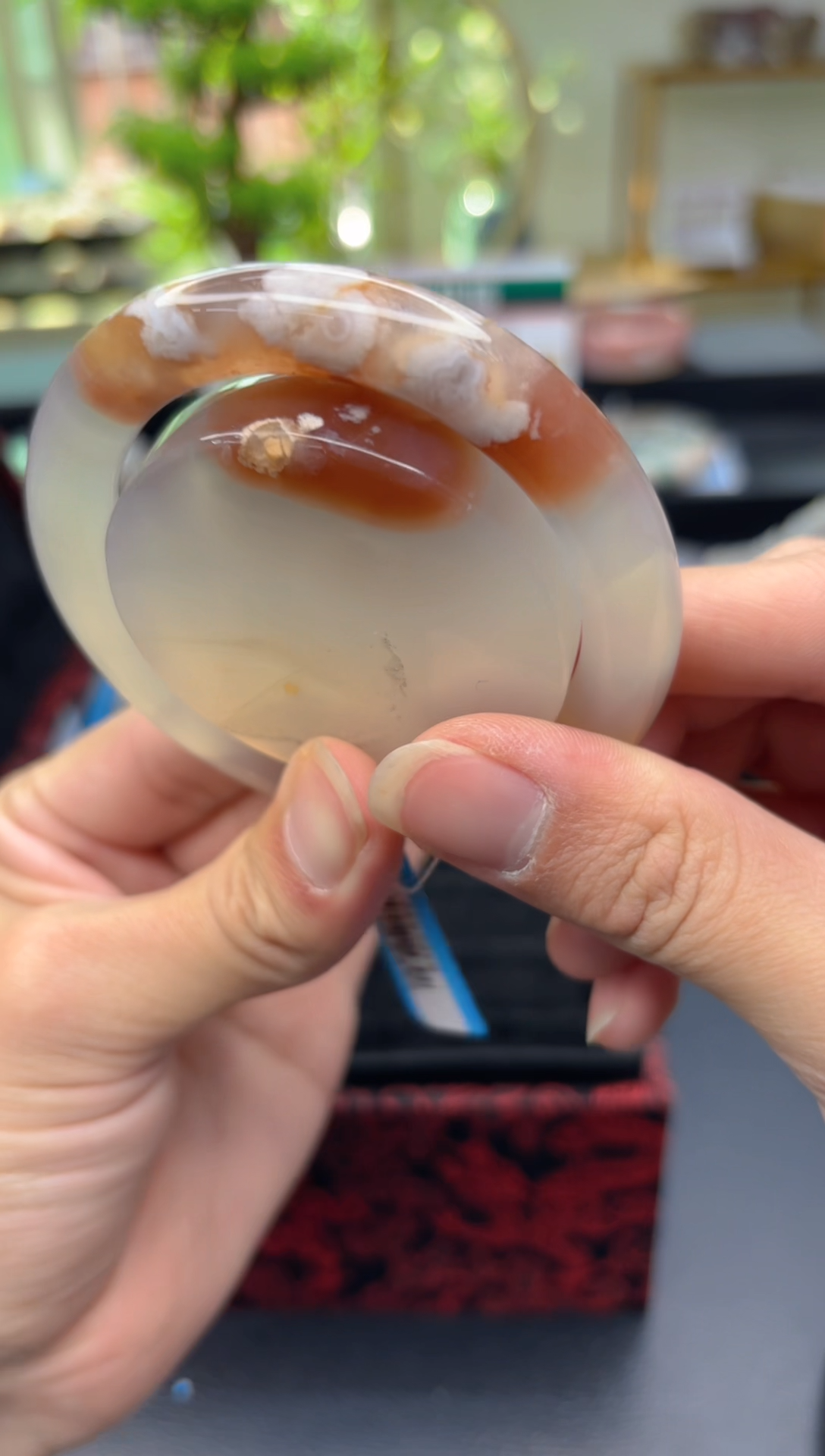 【闪购商品】石英质玉手镯未镶嵌C591(57圈赠送镯心)