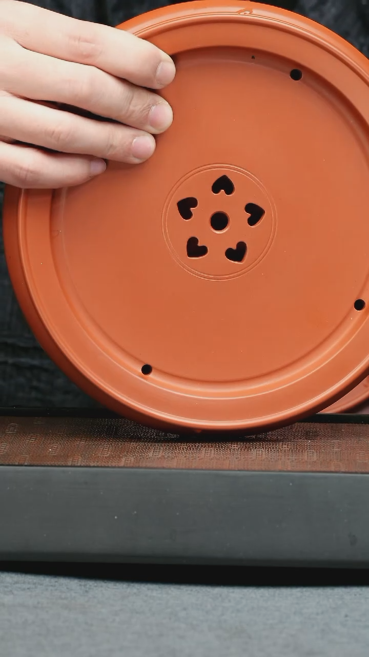 【闪购商品】紫砂茶盘熊大-8寸茶船