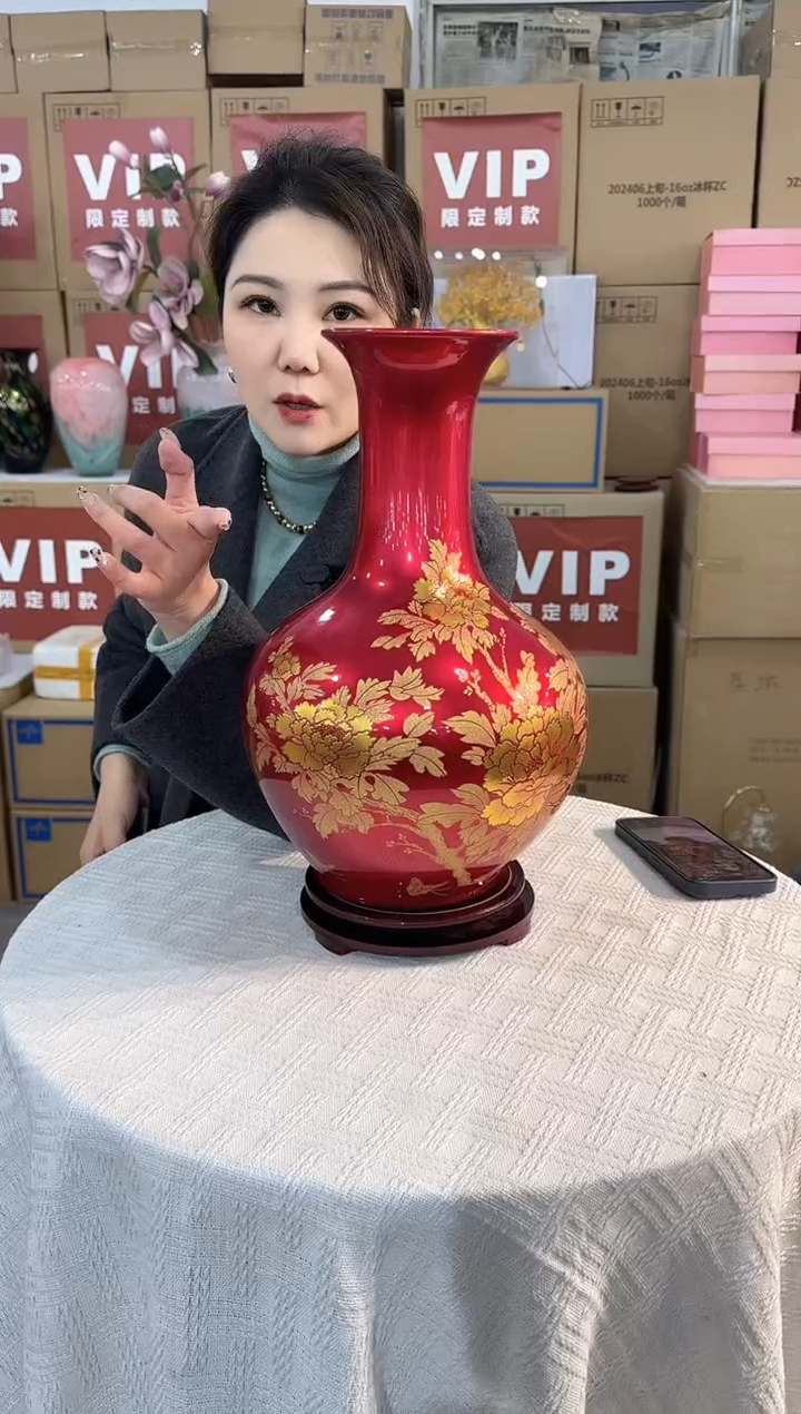 【闪购商品】琉璃泰新花器Q-72