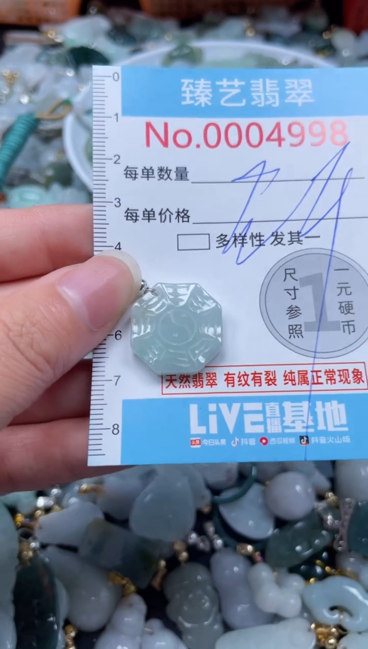 颈饰未镶嵌翡翠4998