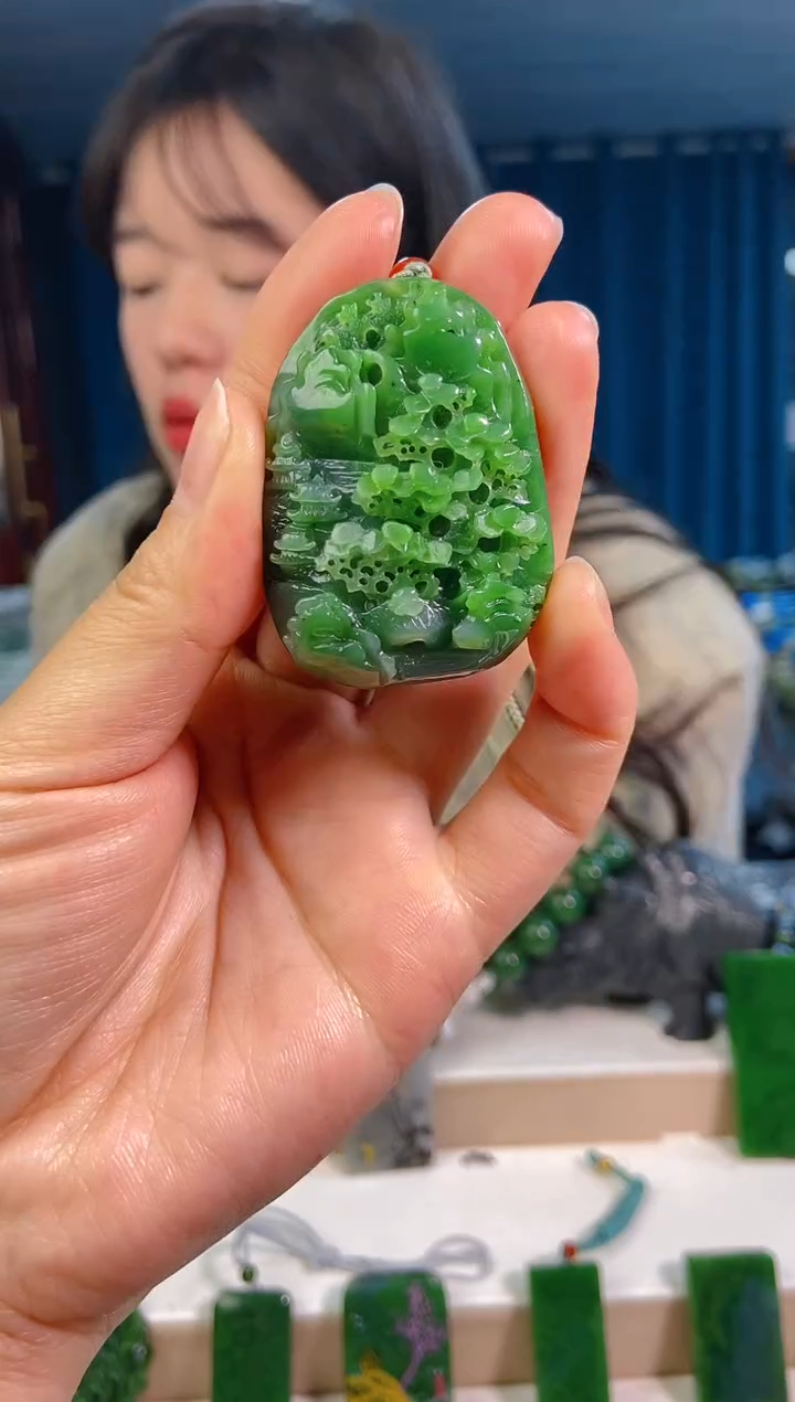 【闪购商品】和田玉挂件未镶嵌1