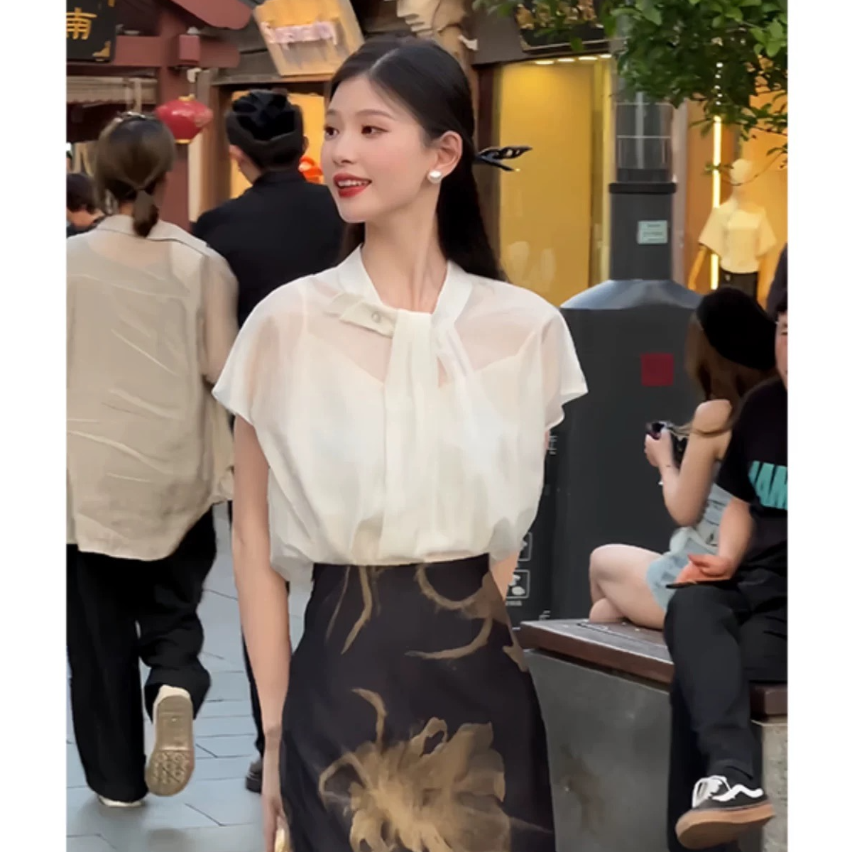 【熙木】高品质时尚百搭衬衫4XLHQ6430