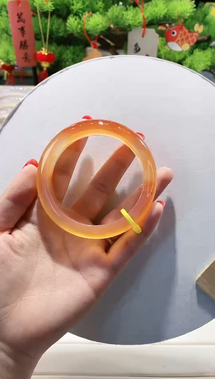 【闪购商品】玛瑙/玉髓手镯未镶嵌127-61.7