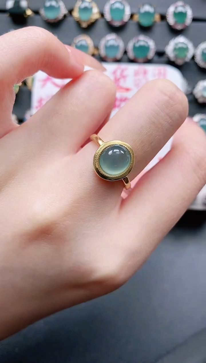 【闪购商品】翡翠戒指银S925镶嵌11111111