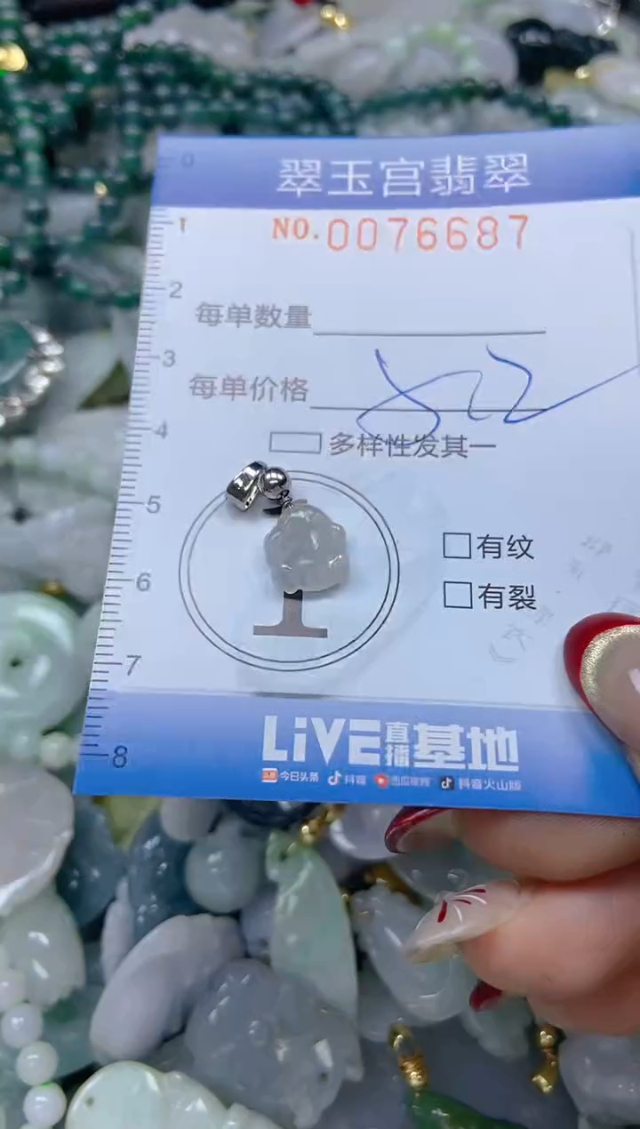 【闪购商品】翡翠颈饰未镶嵌闪购0076687