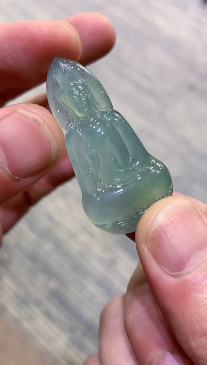 颈饰未镶嵌翡翠天然A货翡翠