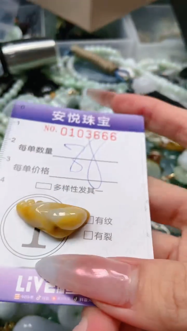 【闪购商品】翡翠颈饰未镶嵌闪购0103666