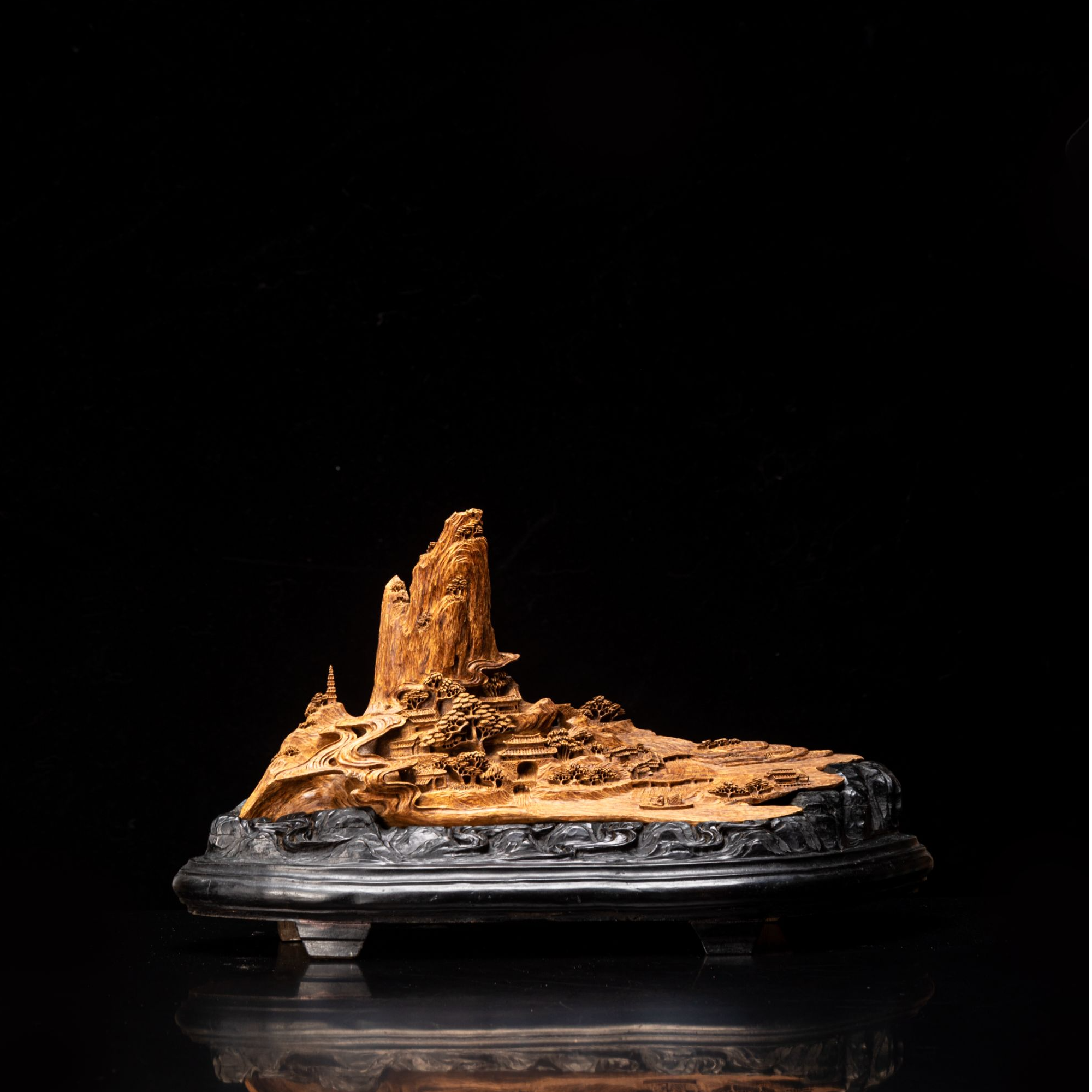 沉香【悟空沉香】原材料纯手工精雕摆件 原料摆件 沉香摆件