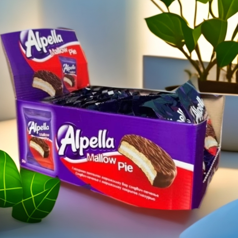 Alpella阿尔佩拉棉花夹心巧克力派