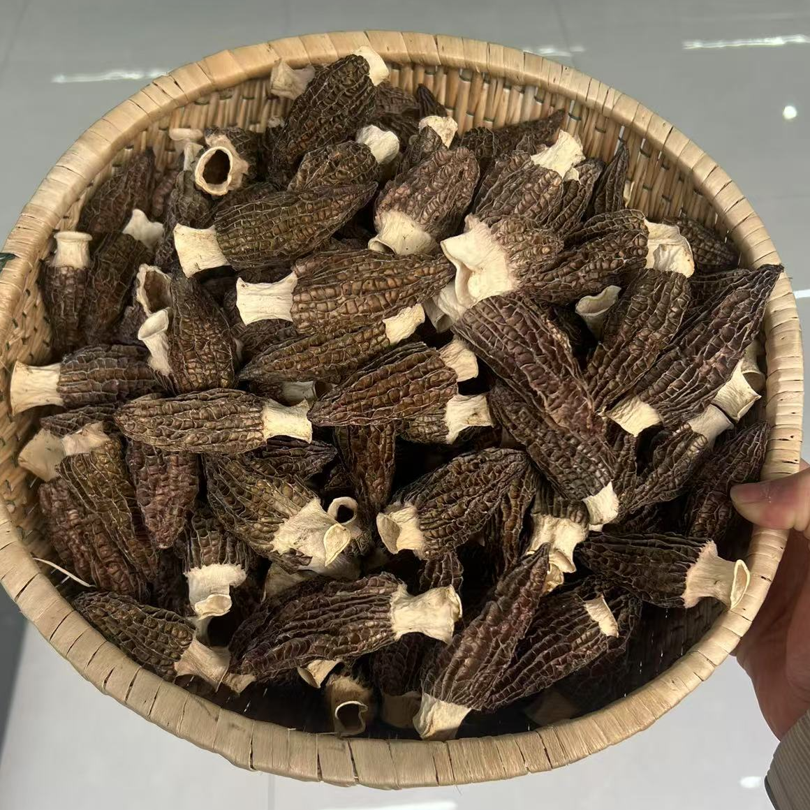 金东优选  2025年大别山头茬干羊肚菌新鲜干货菌菇煲汤