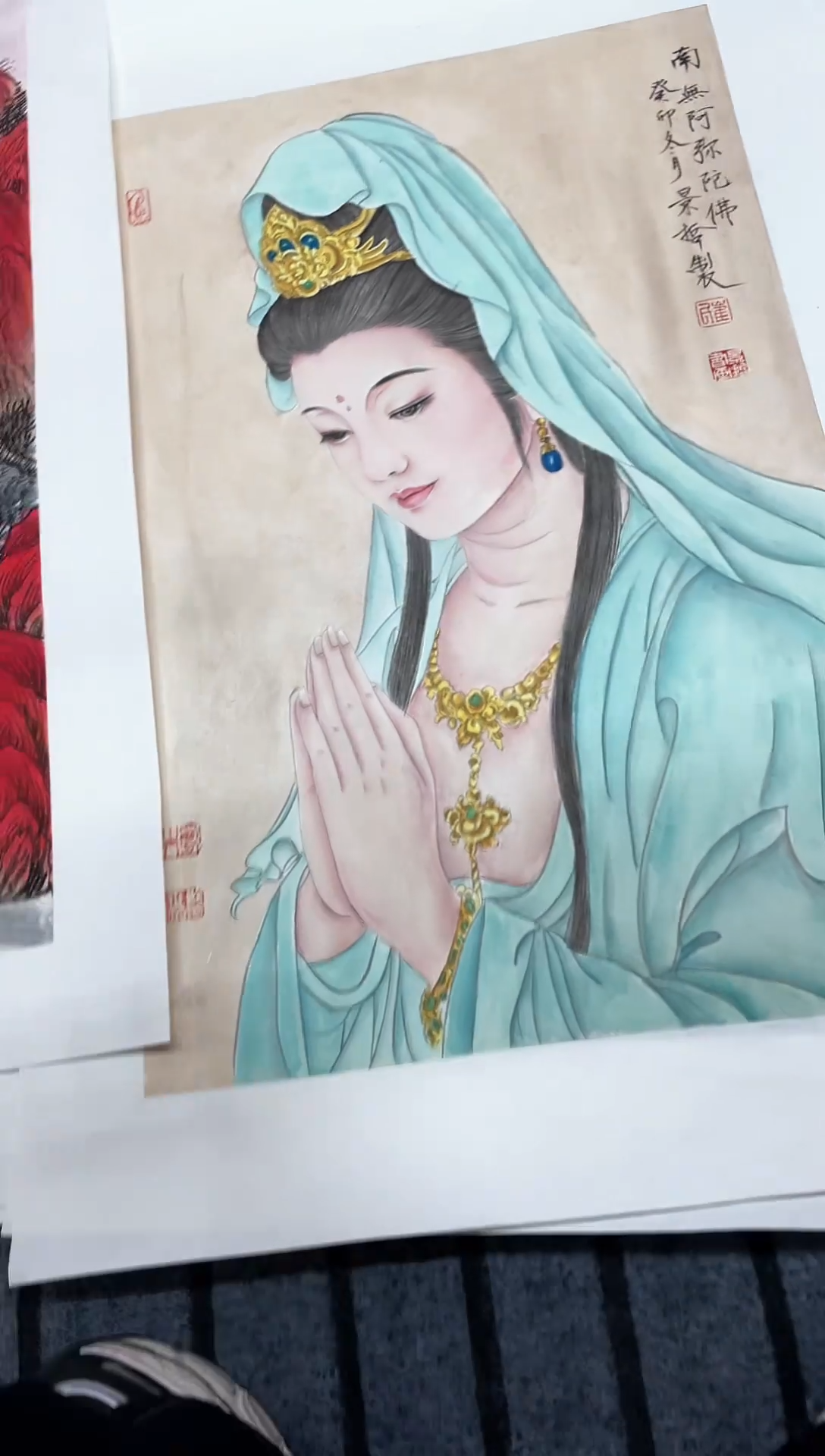 精品国画人物作品