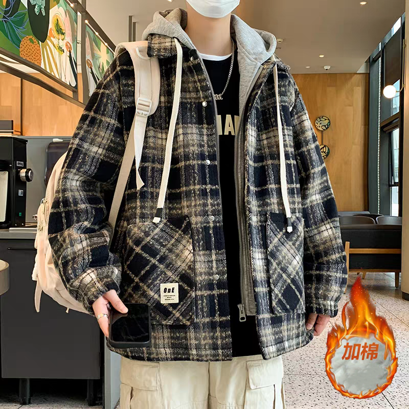 青少年秋冬二棉假两件休闲外套9922