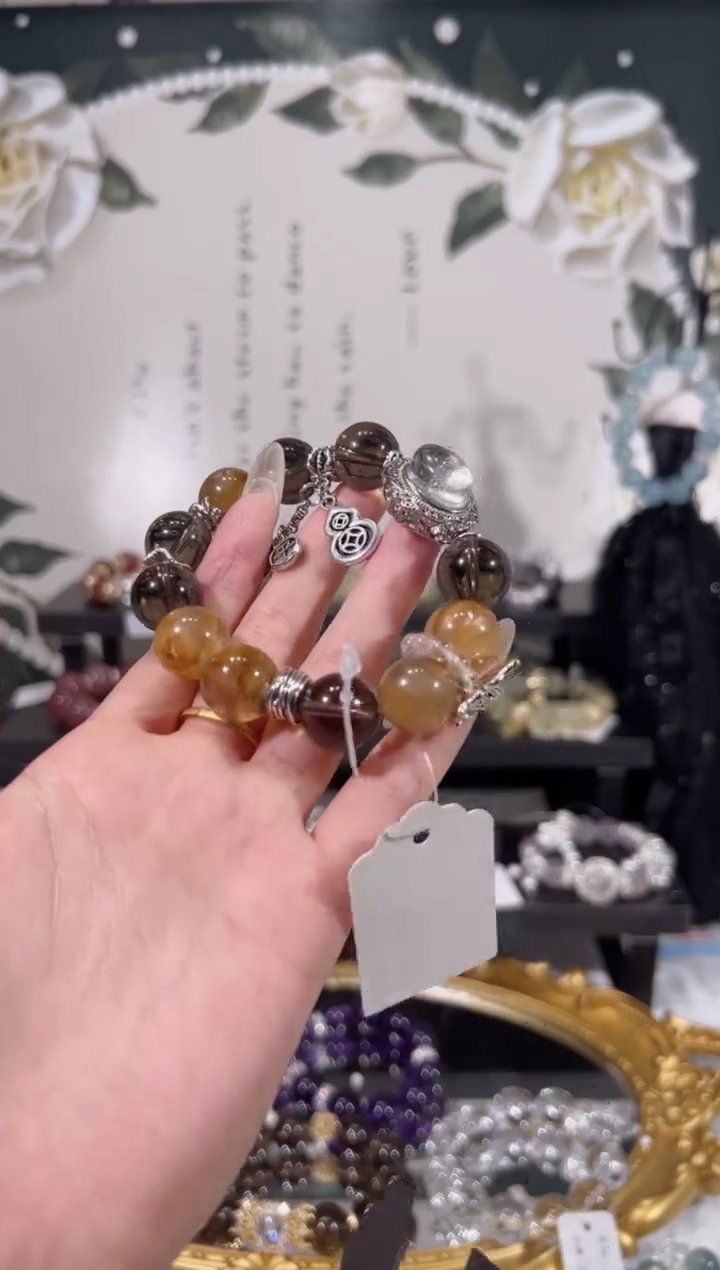 【闪购商品】水晶手链未镶嵌天然水晶默认微瑕 多样性发货发其一