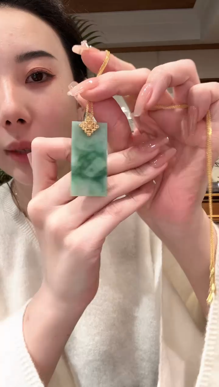 【闪购商品】翡翠颈饰未镶嵌国风