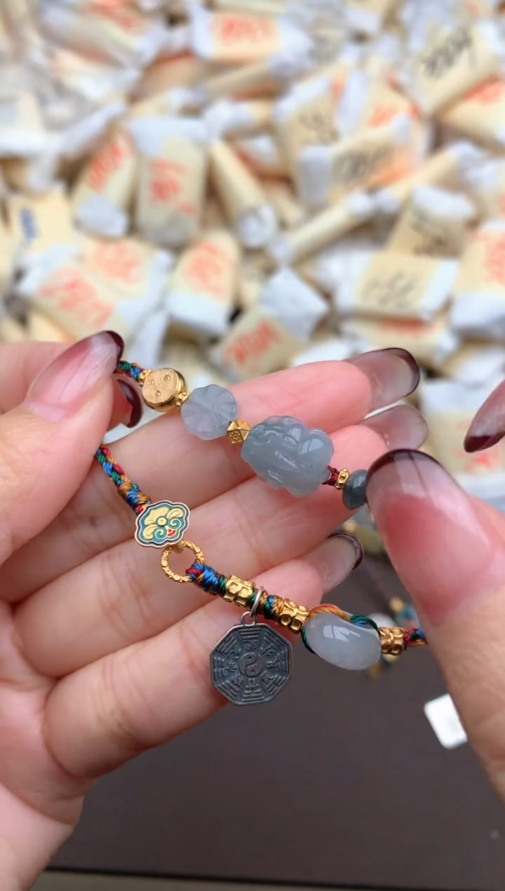 【闪购商品】翡翠挂件银S925镶嵌一15