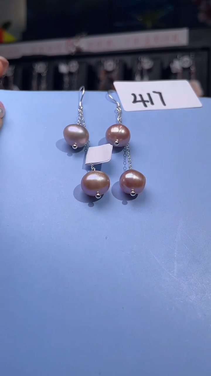 未镶嵌耳饰淡水珍珠喜欢拍