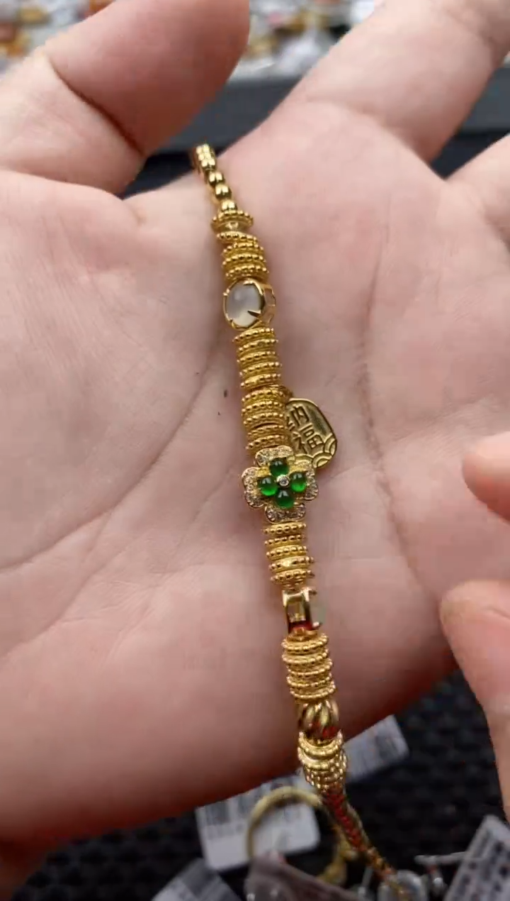 【闪购商品】翡翠戒指银S925镶嵌11111---5