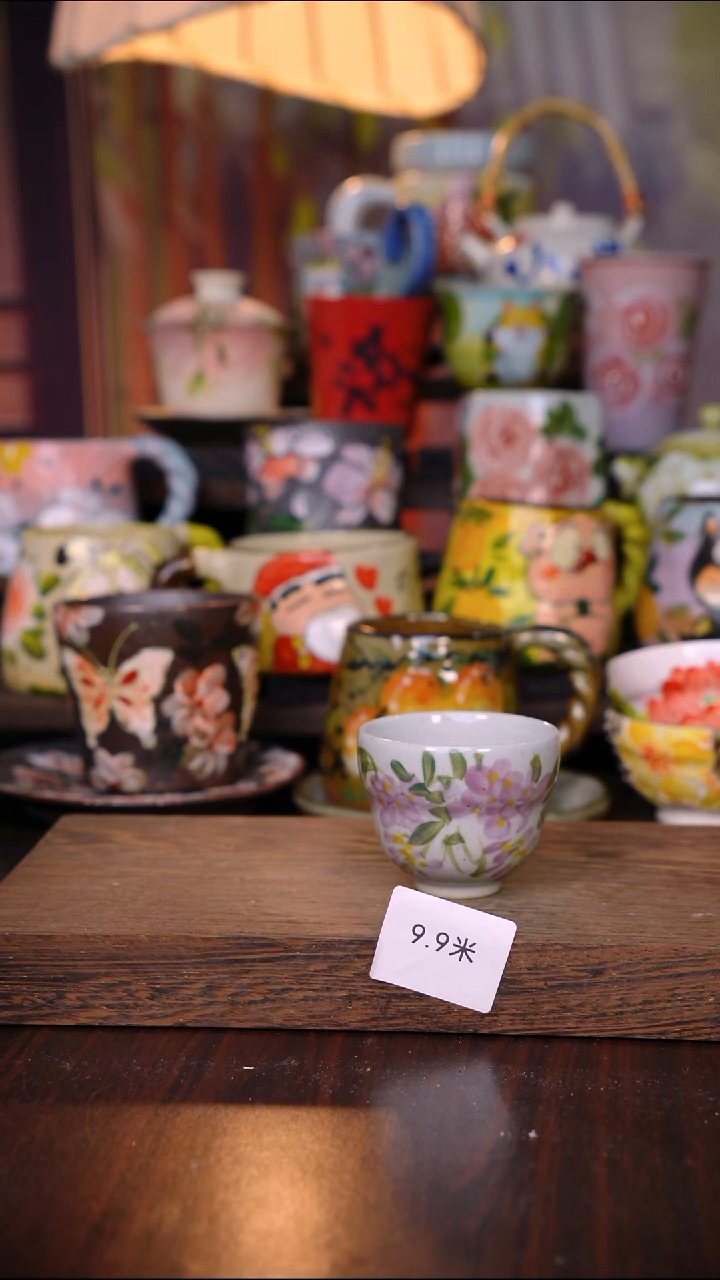 摆件陶泥垚手作 景德镇手工手绘陶瓷器物