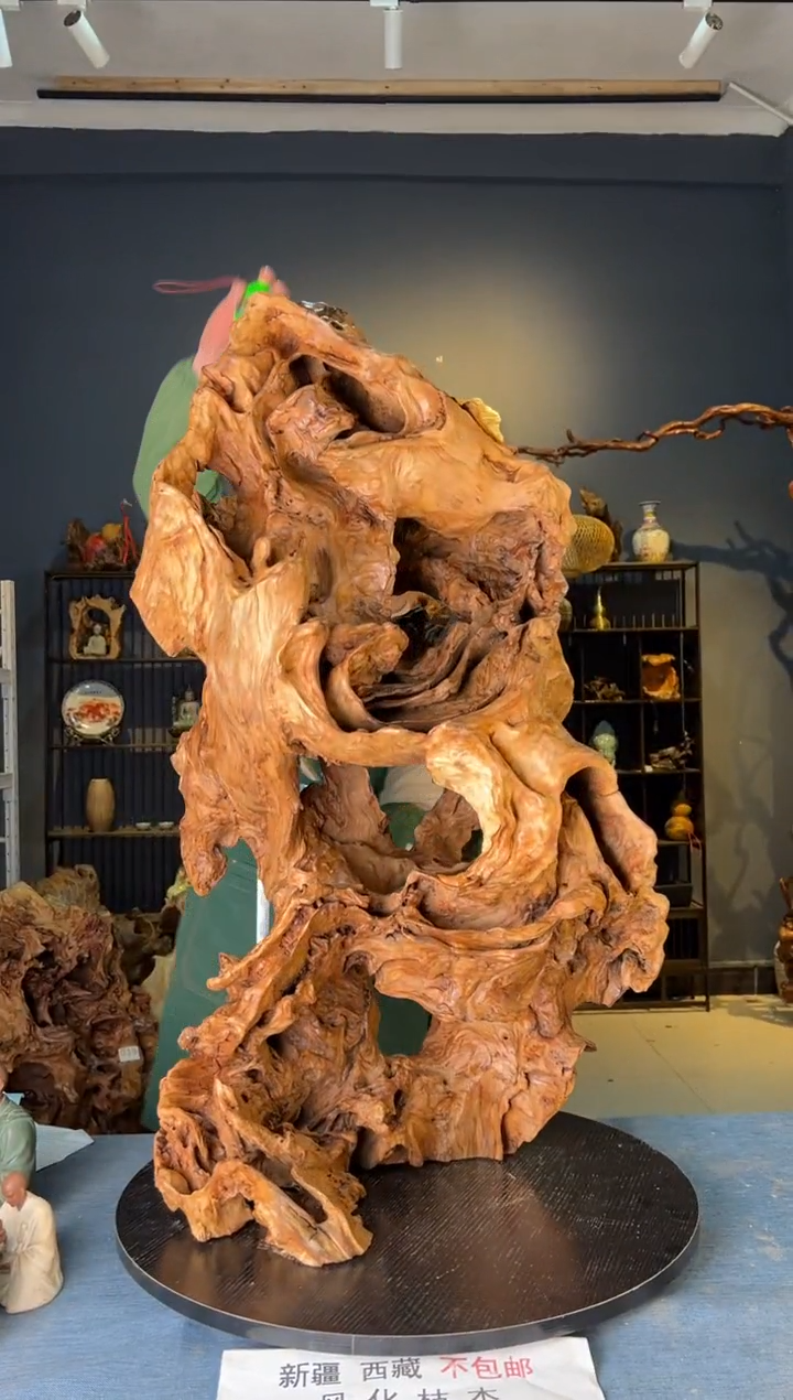 【闪购商品】木卢师傅根艺作品(不包含人物摆件）
