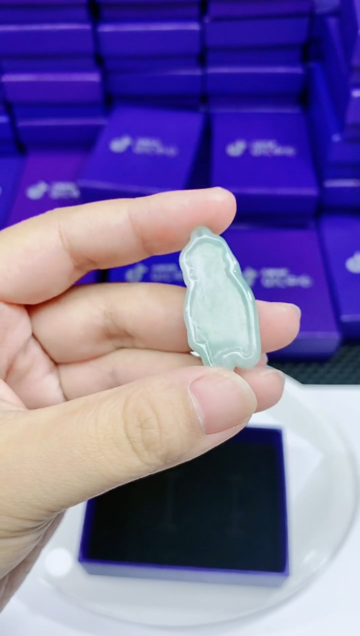 翡翠未镶嵌颈饰