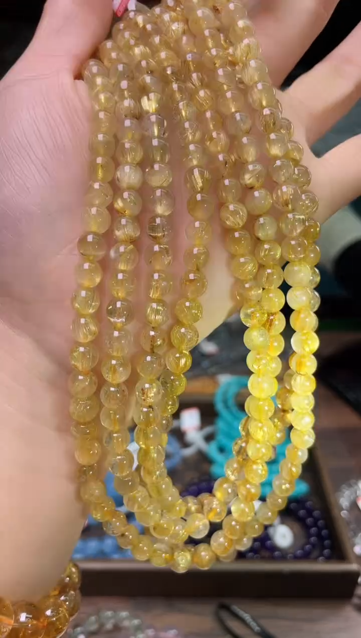 【闪购商品】水晶手串6+/212未镶嵌多样性发一件