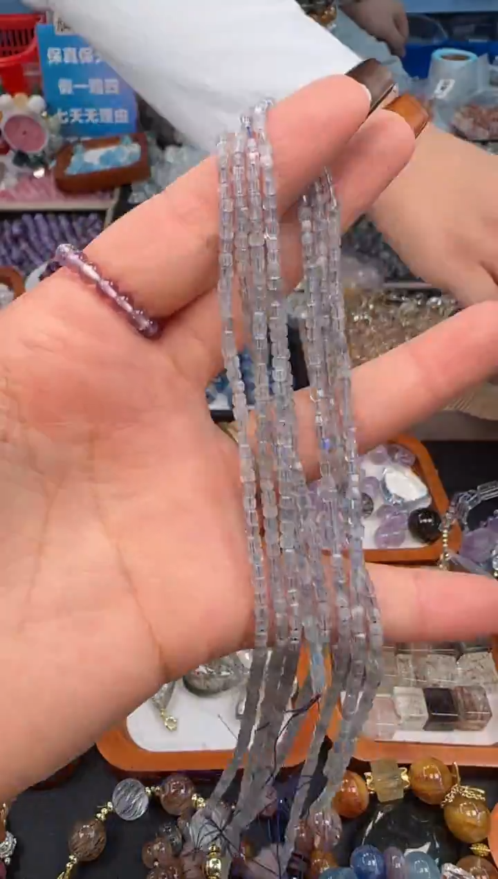 颈饰未镶嵌月光石21a多样性发其一/12.30/1个