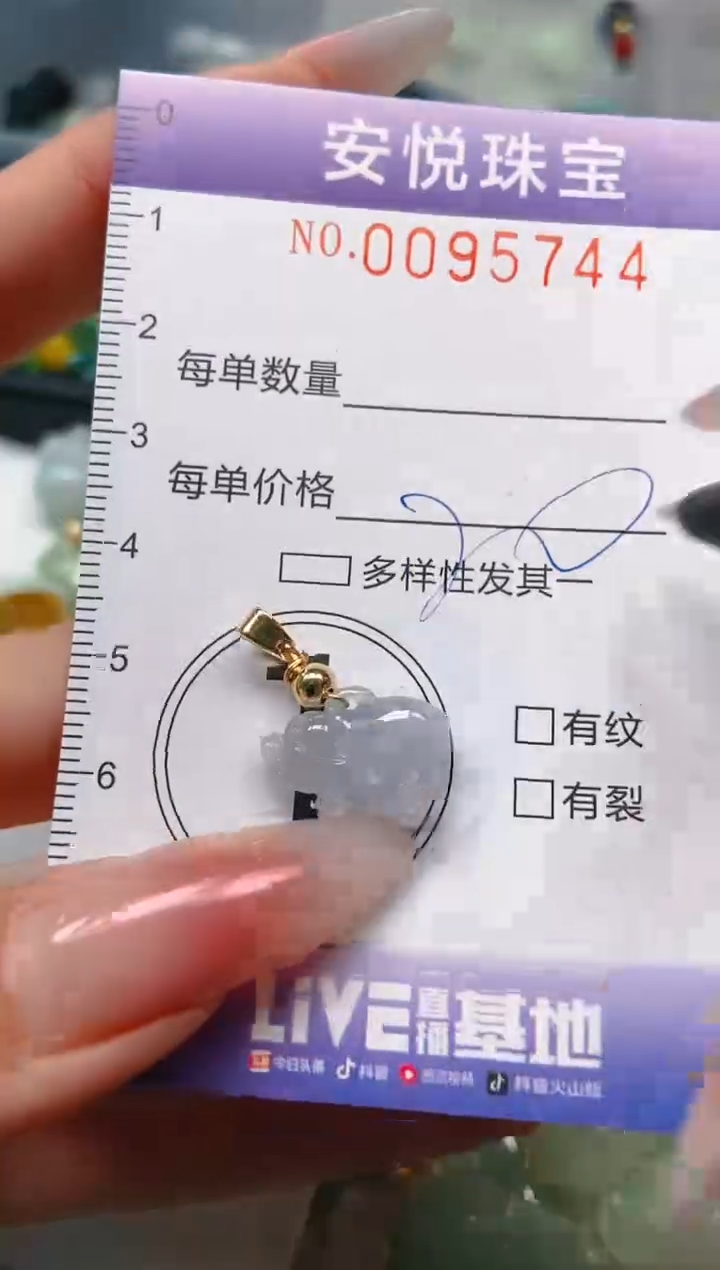 【闪购商品】翡翠颈饰未镶嵌闪购0095744