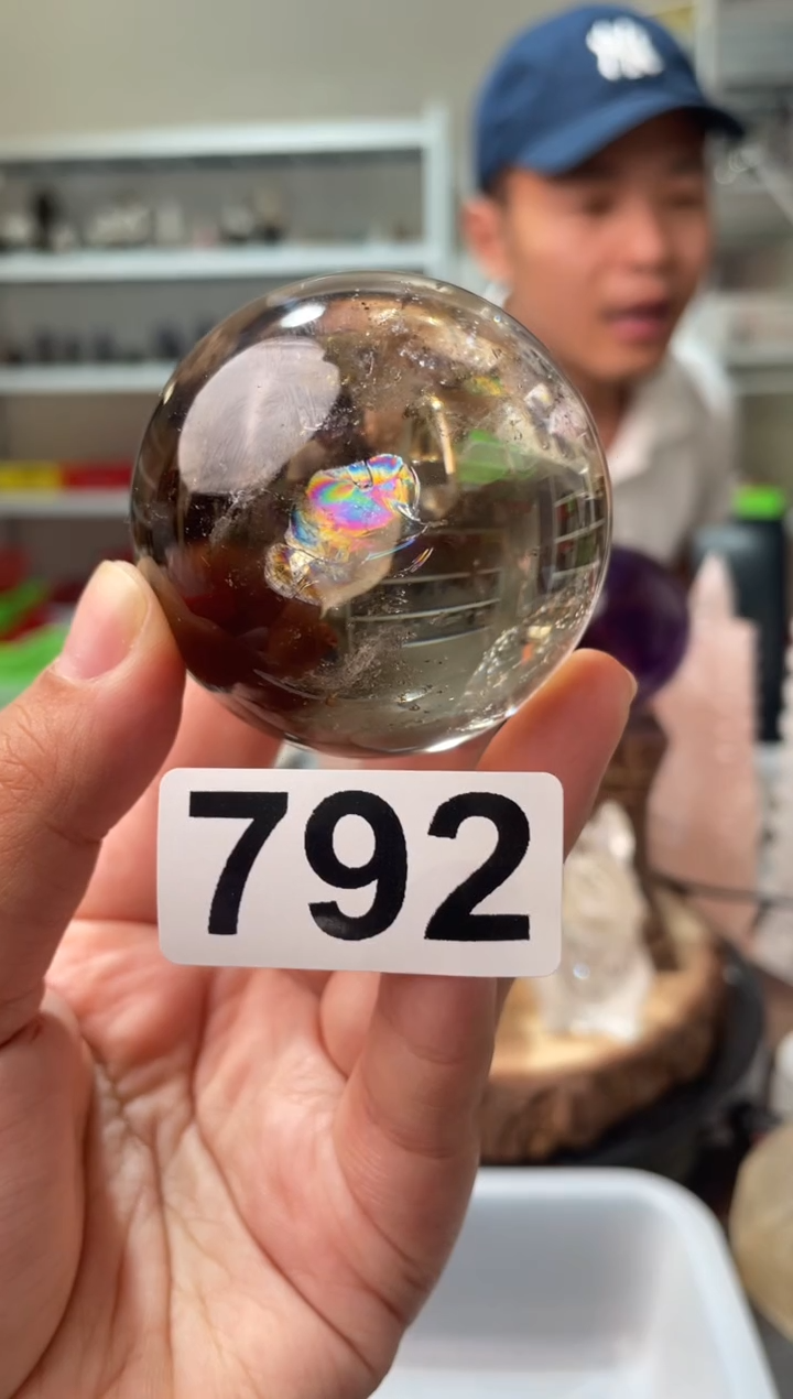 未镶嵌大型摆件（非配饰）水晶茶水晶球792