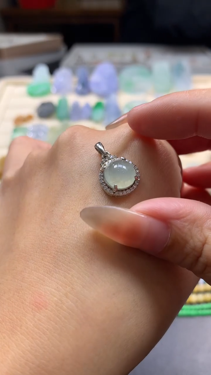 【闪购商品】翡翠颈饰合金翡翠