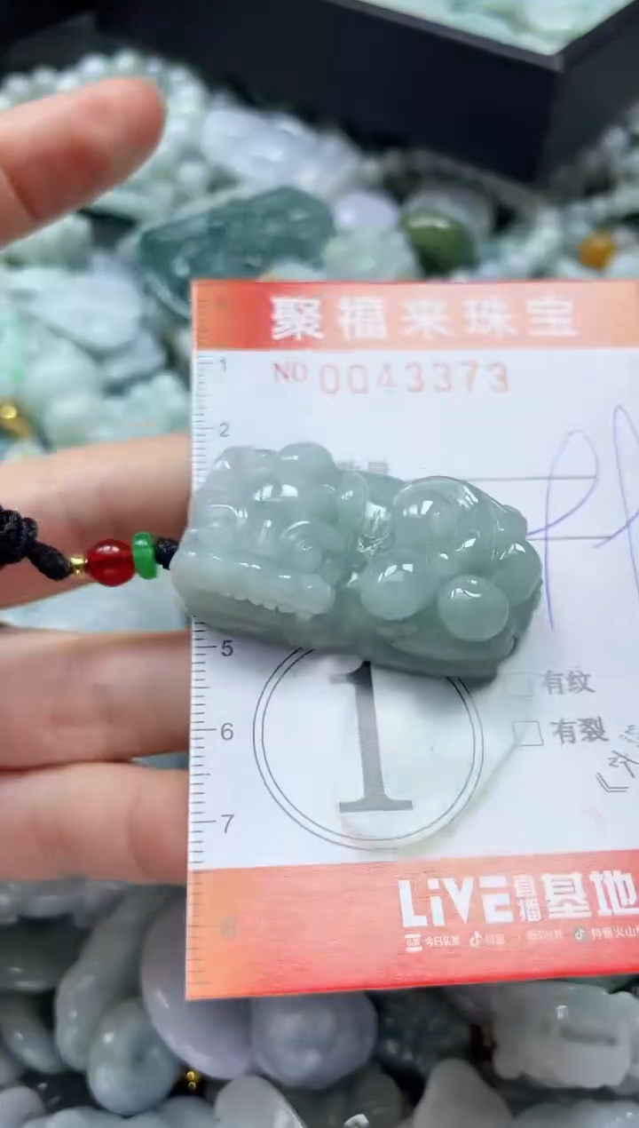 【闪购商品】翡翠颈饰未镶嵌闪购0043373