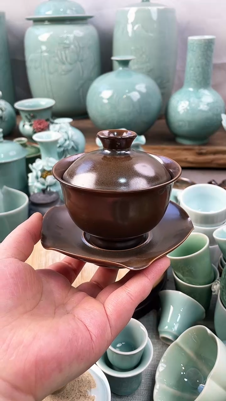 【闪购商品】特价 微瑕 慧仙青瓷
