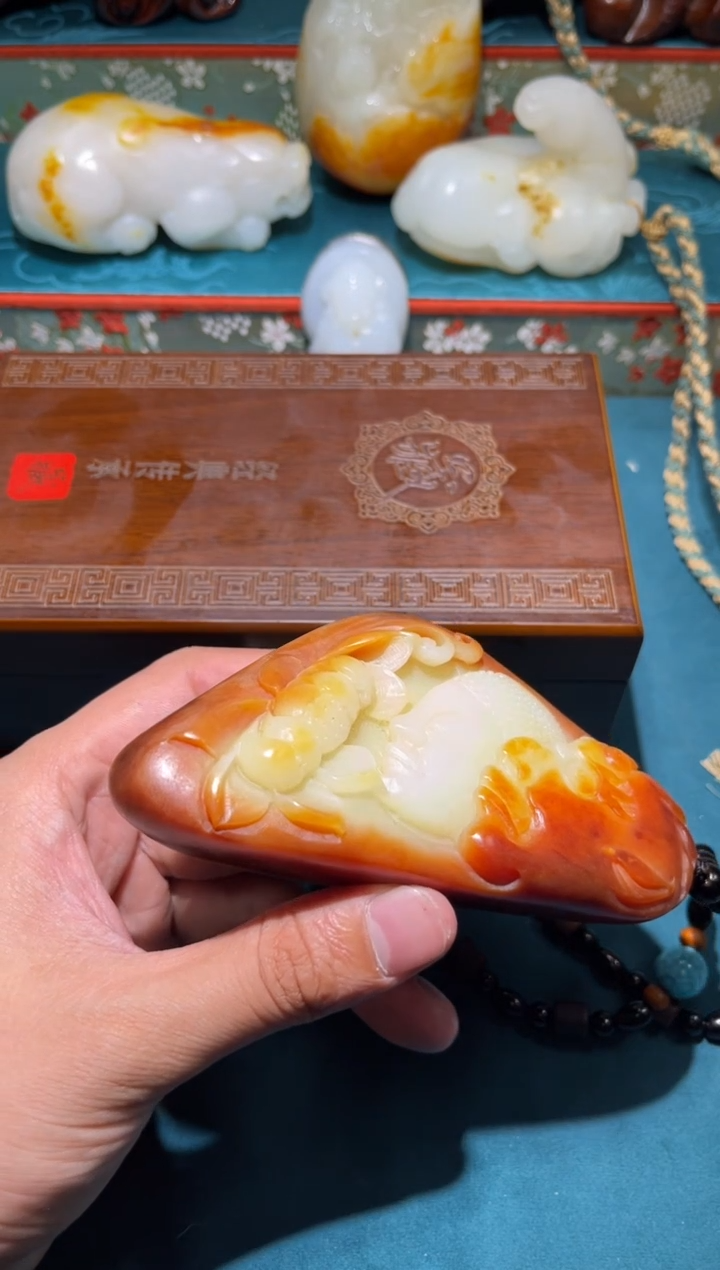 未镶嵌和田玉挂件一**凉1