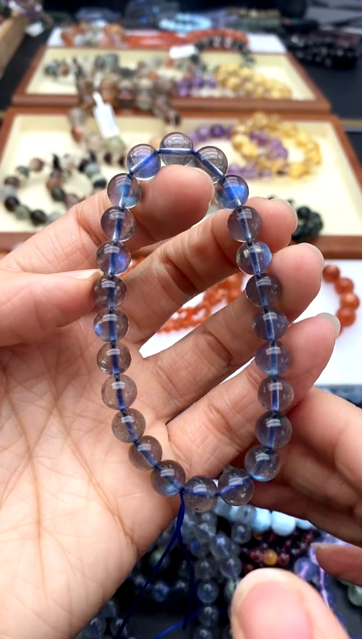 【闪购商品】长石手链未镶嵌灰月光7.8