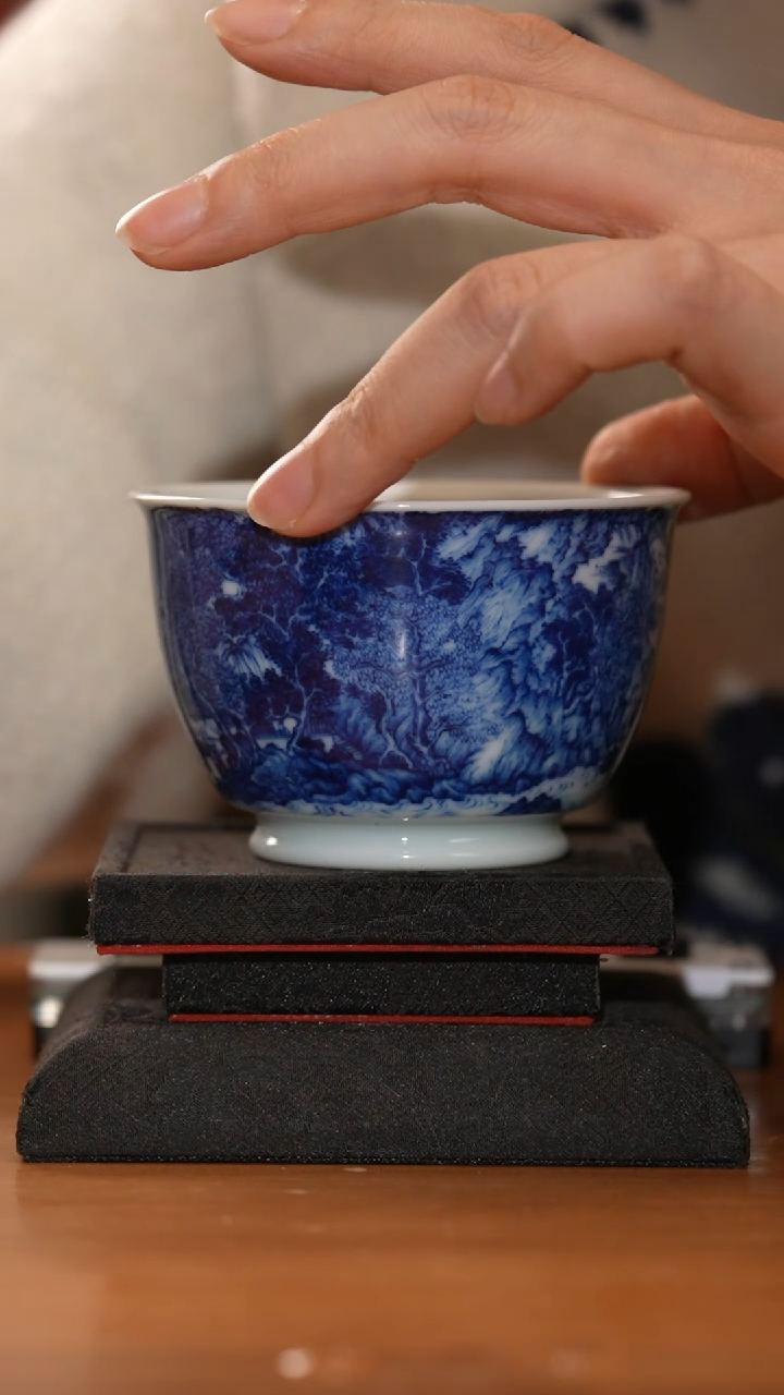 【闪购商品】杯问山格古精美茶器