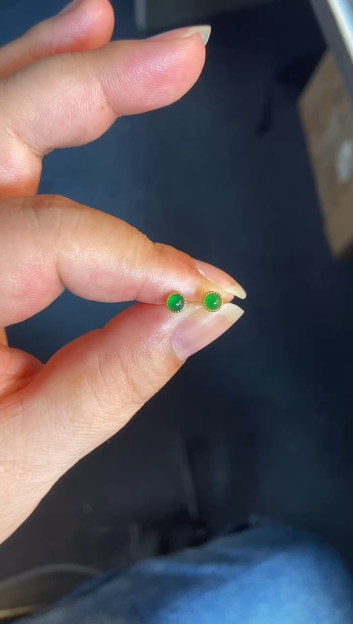 吊坠(不含链)银S925镶嵌翡翠1