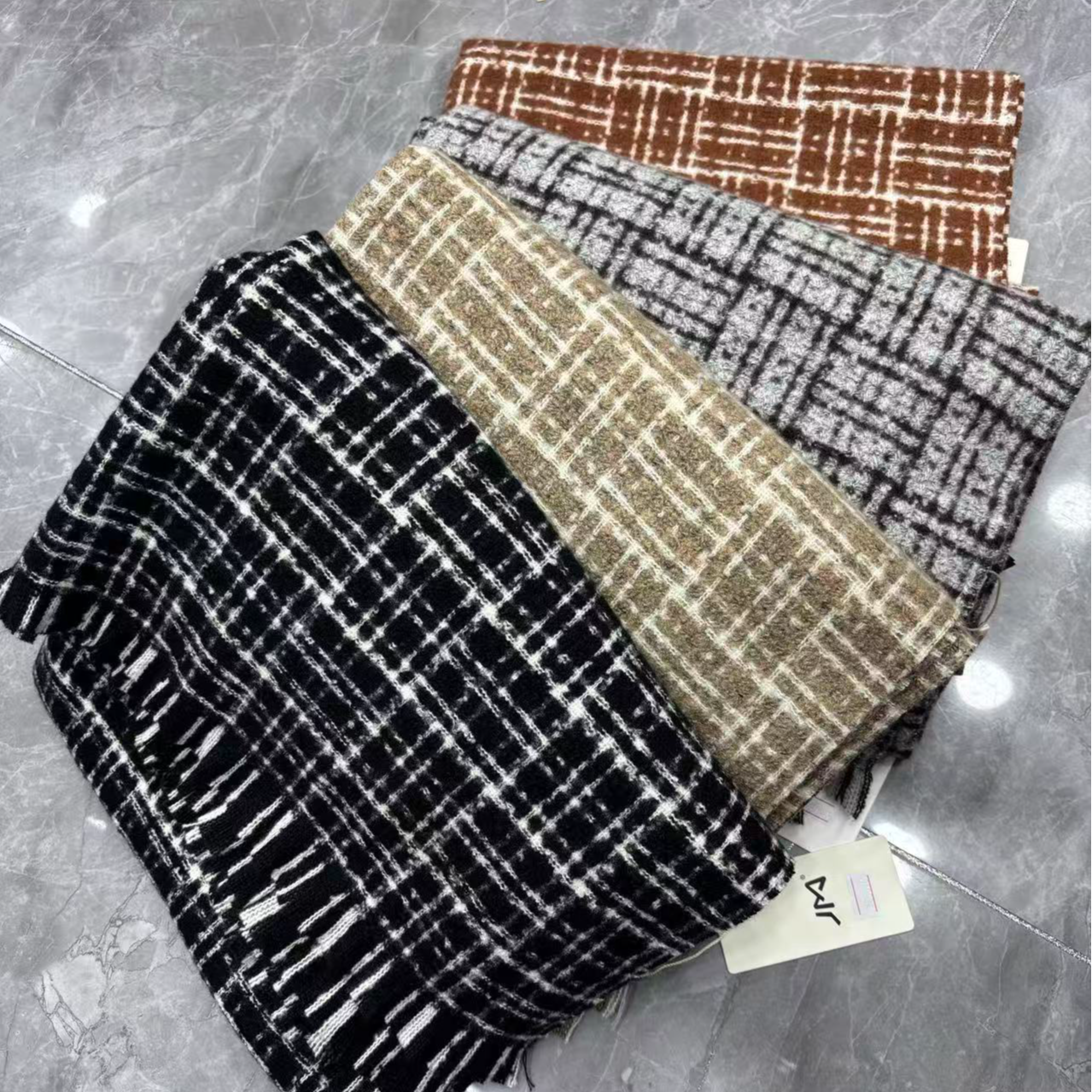 冬季小香风保暖围巾