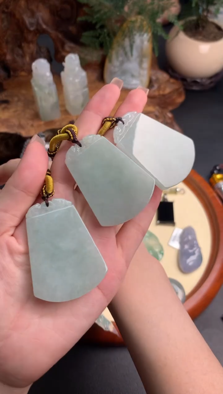 吊坠(不含链)未镶嵌翡翠翡翠饰品（多样性发货一件）-28