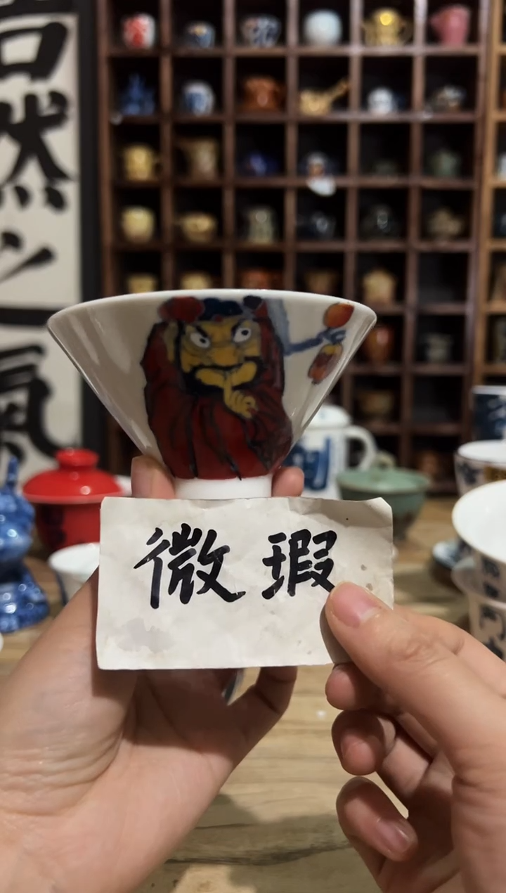 【闪购商品】观云听雨原创手绘茶具