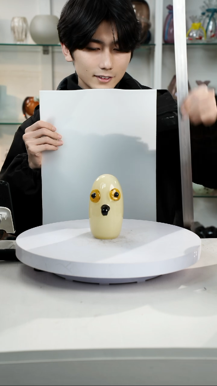 【闪购商品】琉璃高14轻奢琉璃花器微瑕福利