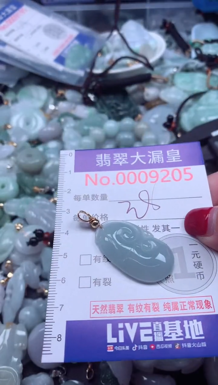 颈饰未镶嵌翡翠9205