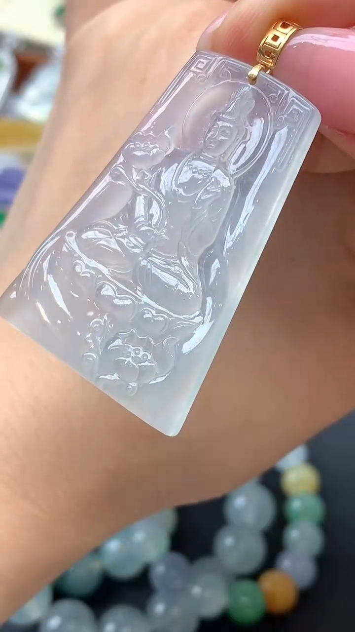 【闪购商品】翡翠颈饰未镶嵌18-天然翡翠