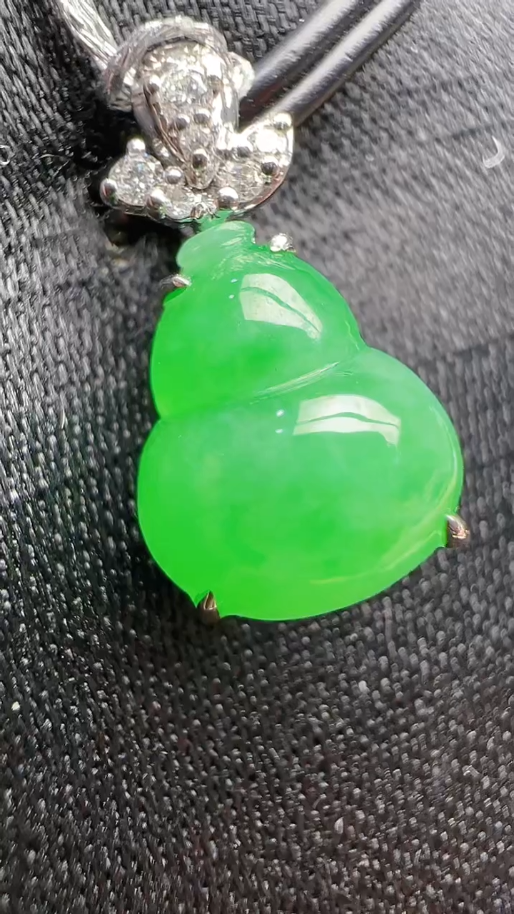 【闪购商品】翡翠吊坠(不含链)18K金镶嵌多样性团购发一件