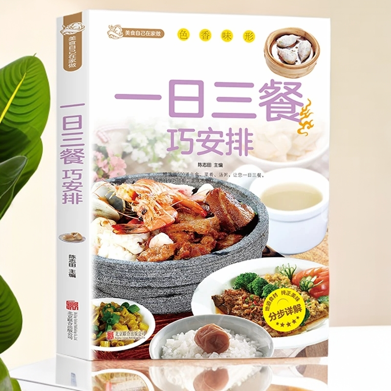 一日三餐巧安排 美食菜谱书籍 初学者家用家庭养生保健知识类书籍