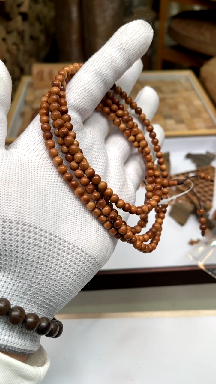 【闪购商品】檀香木其他树头料0.5/108颗沉水